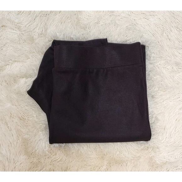 Torrid Leggings 2X Ponte Burgundy Foil Print Mid Rise Full Length Plus Size New - Picture 8 of 9